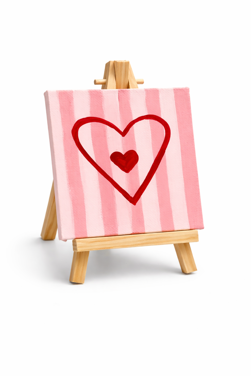 Mini Canvas Painting – 4×4 Handmade Aesthetic Wall Art