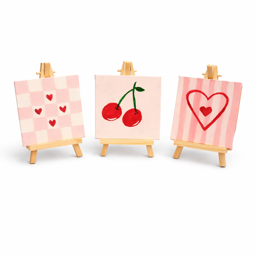 Mini Love Canvas Collection – Set of 3