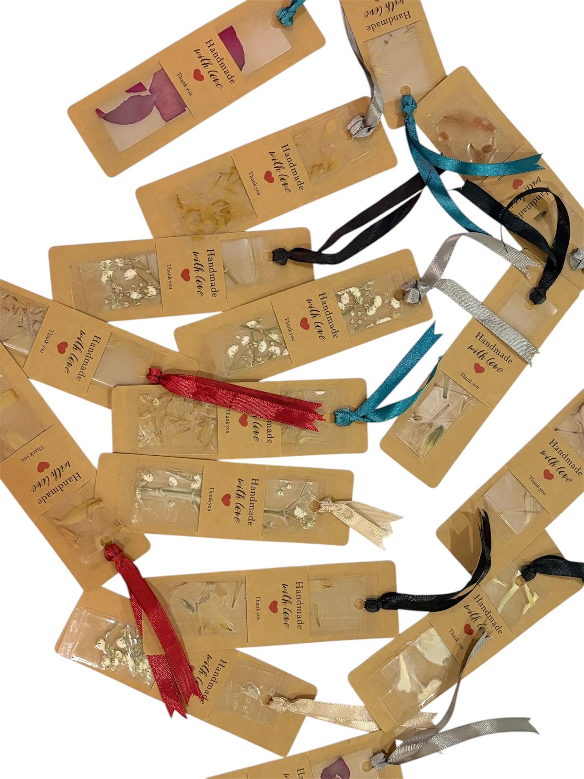Handmade Pressed Flower Bookmark Set | Aesthetic Gift | Book Lover Gift | Handmade Keepsake