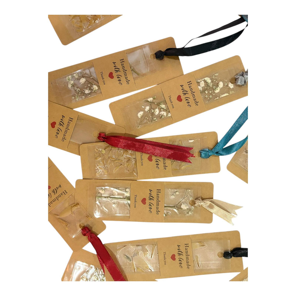 Handmade Pressed Flower Bookmark Set | Aesthetic Gift | Book Lover Gift | Handmade Keepsake